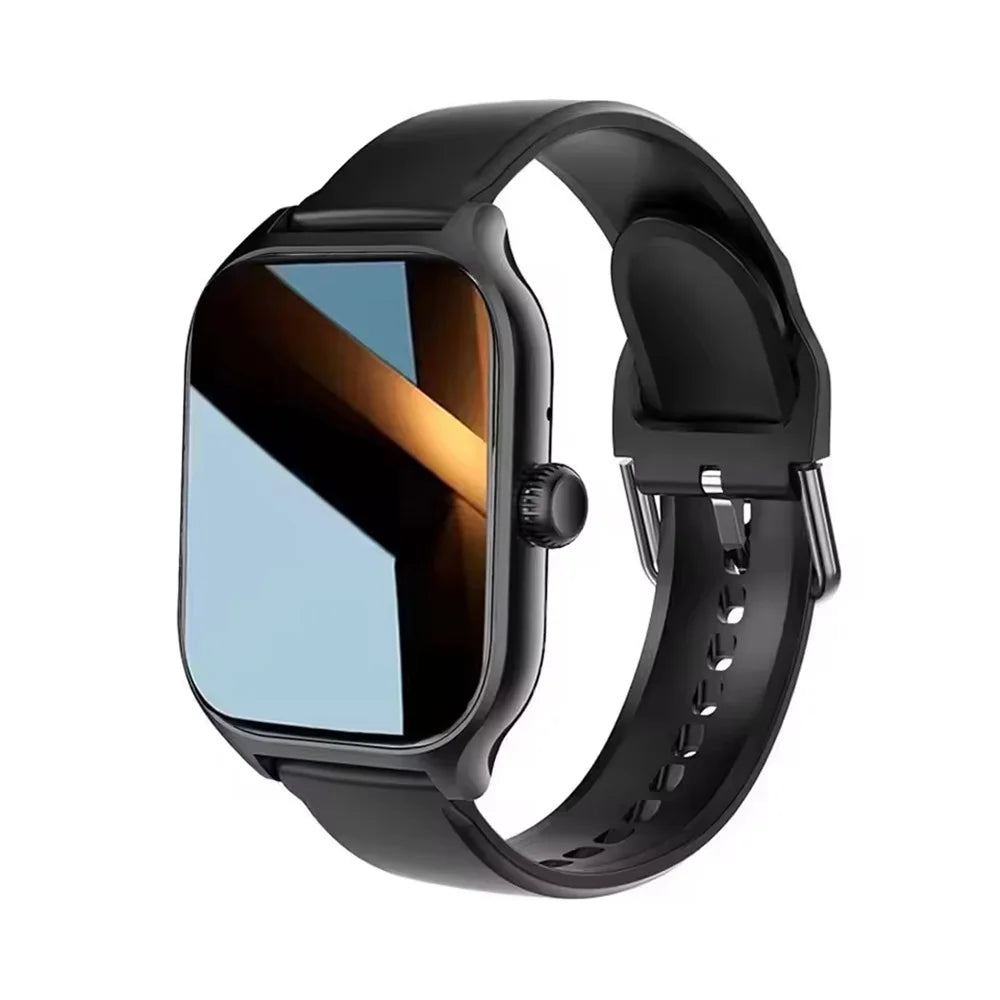 2026 New Smart Watch 2.01" HD Display Bluetooth Call Blood Oxygen Heart Rate Monitor Fitness Gift for Men Women