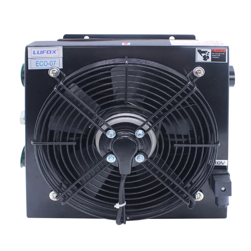 Genuine Hydraulic Air Cooler ECO-07-120L Oil Radiator Air Cooled Hydraulic System Hydraulic Oil Cooling