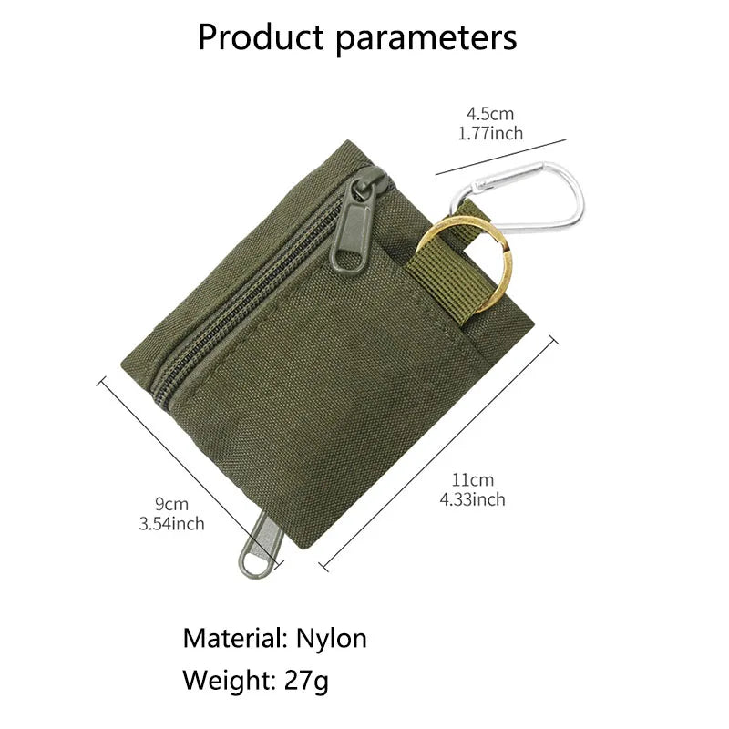 New small waist bag - Military enthusiast storage wallet - Tactical waist bag - Key bag - Storage accessory bag
