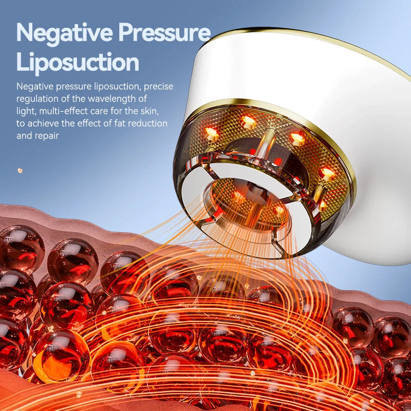 7 Types of Light Effect Facial Lifting Massagers, a Facial Shaping Tool with 3-Level Suction Strength Adjustment Function