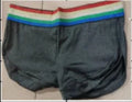 Fashionable Printed Shorts, High Waisted and Hip Lifting Sports and Fitness Running Three Quarter Pants