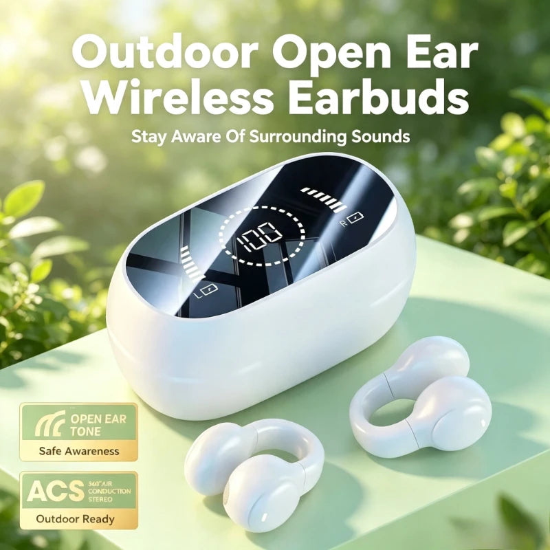 Bone Conduction M47 Wireless Bluetooth Headset Sports Gaming Noise Reduction Ultra Long Battery Life For Running Workouts