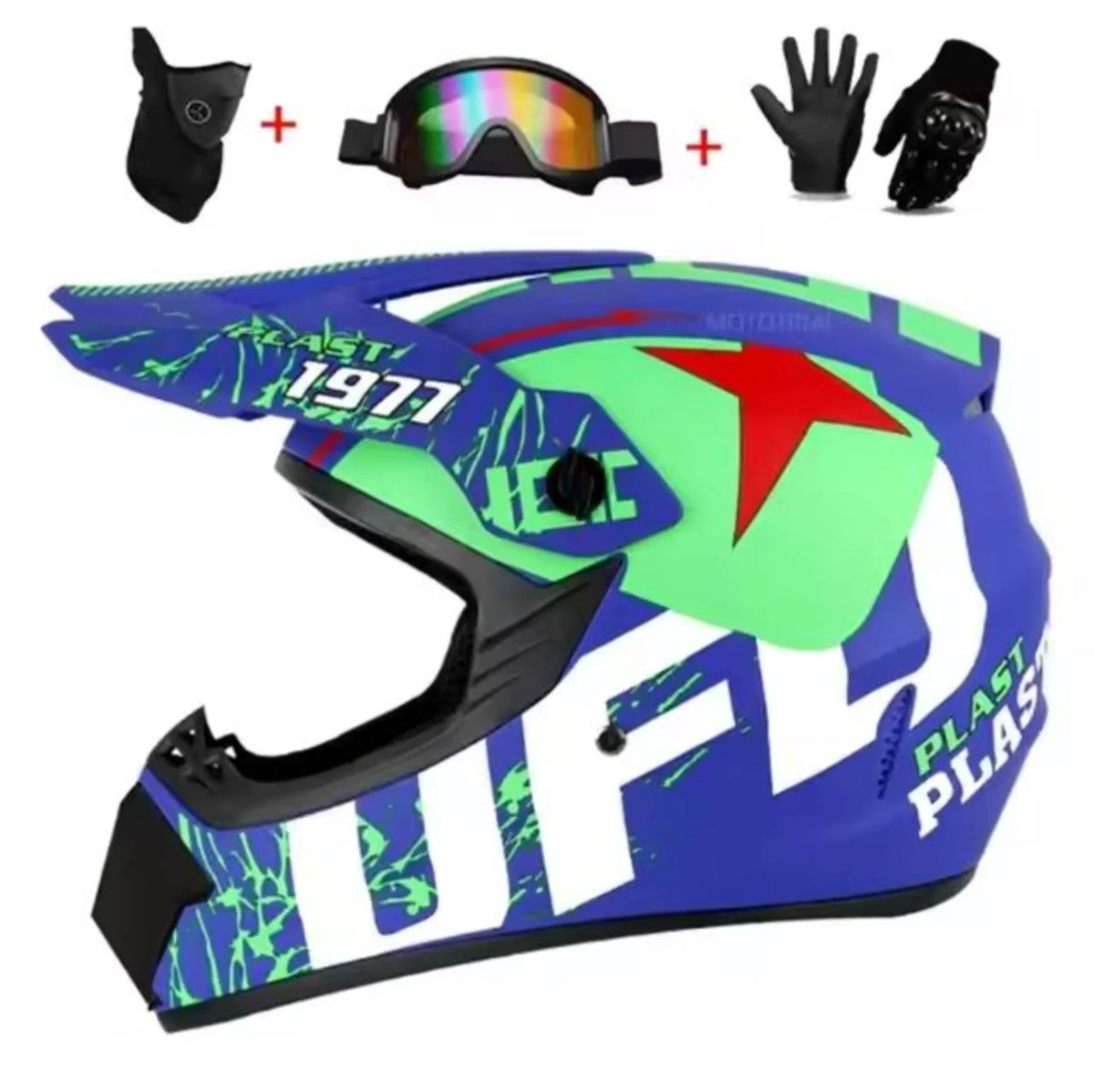 Free Shipping & 3 Gifts All-New Full Face Off-Road Motorcycle Helmet Downhill AM DH Motocross Cross Casco Capacete Helmets