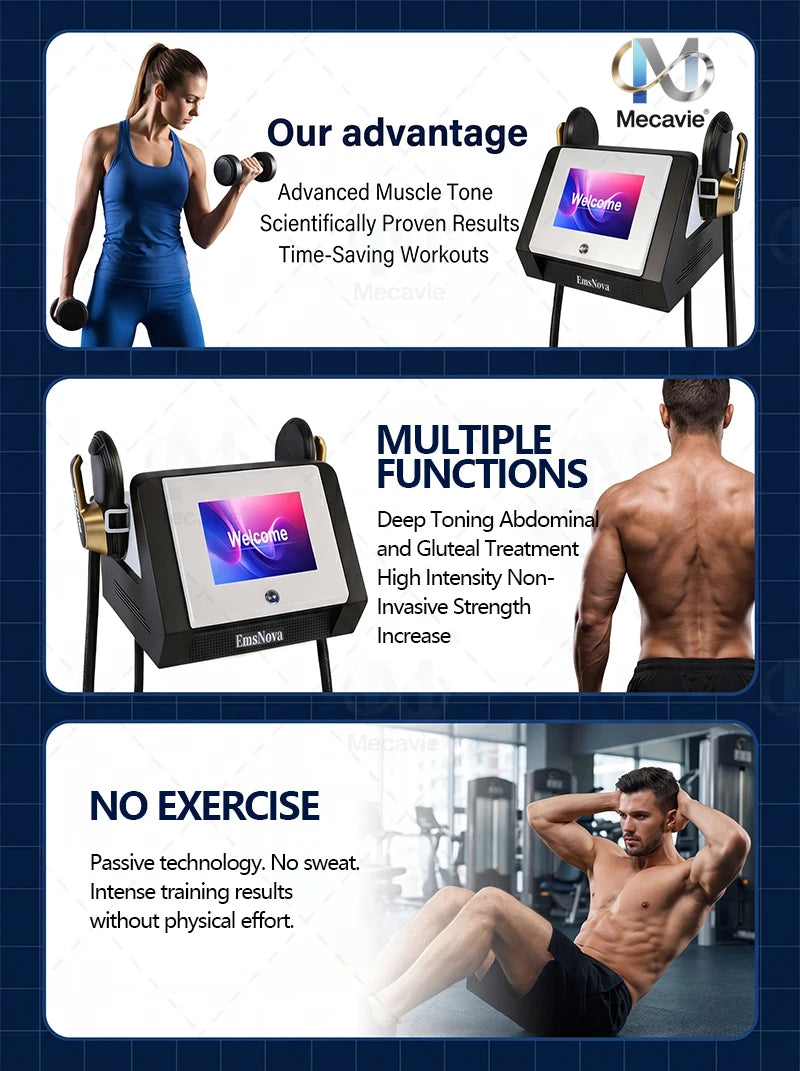 Building Tool Body Shaping Machine 6500W Professional Fat Burning Muscle Stimulation 200Hz 15T Slimming Equipment Home Use