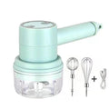 Electric Food Processors Set Portable Blender Mixer Kitchen Tools Hand Mixer Milk Frother Egg Beater Cake Baking Kneading Mixer