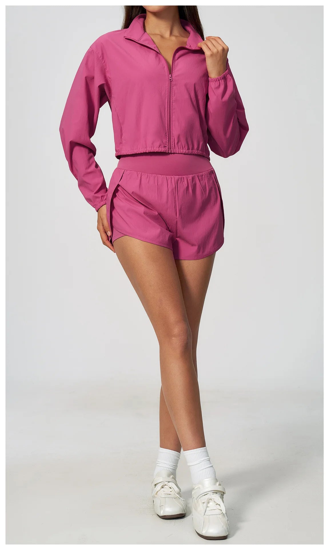 New Quick drying Yoga Set Women's Tracksuit 2 Piece Sports Set Breathable Sports Shorts Fitness Leisure Outerwear Yoga Clothing