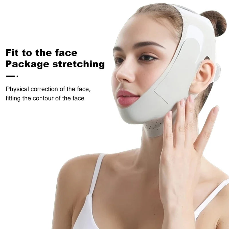 Beauty Face Sculpting Sleep Mask Reusable V Shaper Mask Facial Lifting Anti Wrinkle Strap Band Sleeping Mask Beauty Health Tools