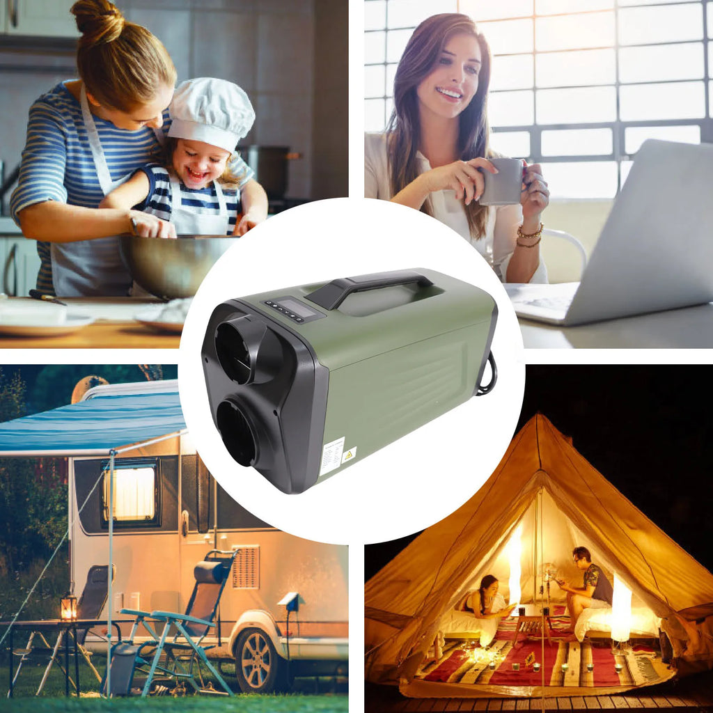 Portable Air Conditioner Small Air Cooler Personal Cooling Heating Fan AC Unit for RV Dorm Kitchen Rental House Office Camping