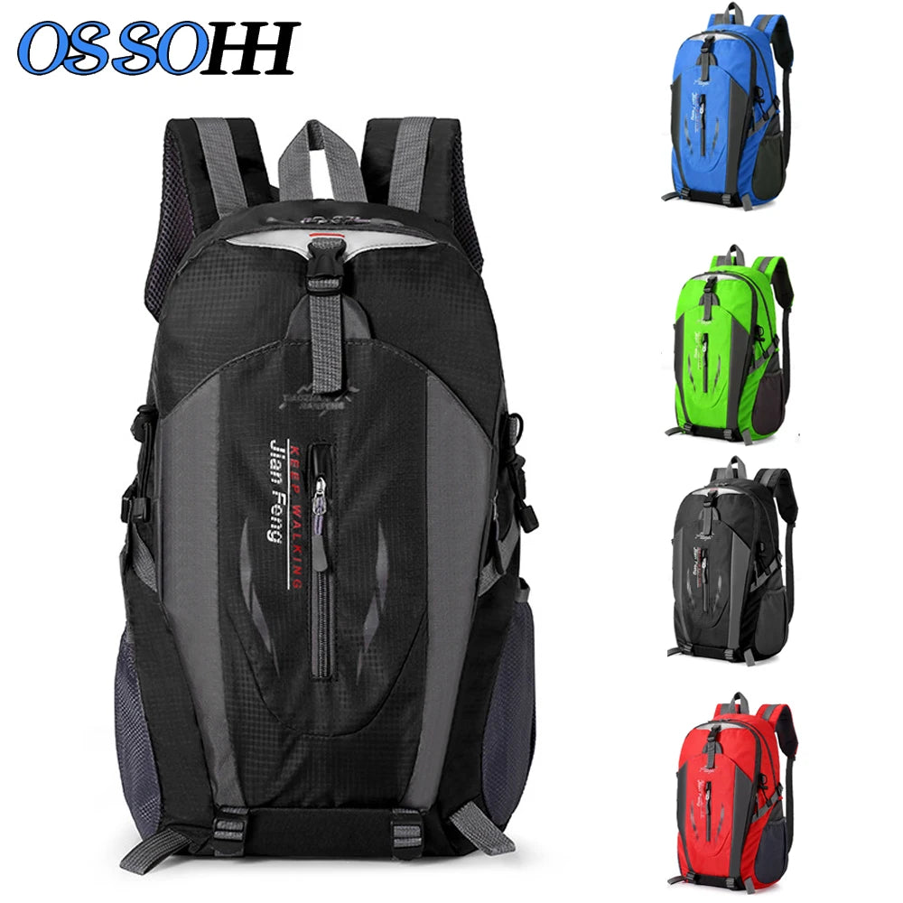 1Pcs Hiking Backpack for Men and Women, Travel, Sport Outdoor,Lightweight Back Pack, Camping, Bag, Waterproof, 40L