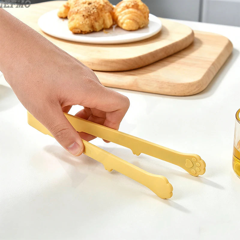 Silicone Cat Paw Food Clip Bakery Clips Ice Cube Clips Snack Clips Heat Resistant BPA Free Kitchen Gadgets