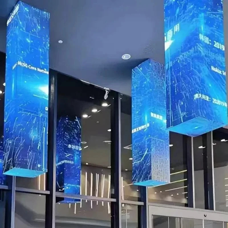 P2.5-P4 Indoor 3D Cube LED Display – 4/5-Sided HD Video Walls