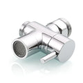 Inside 22mm Outside 24mm Shower Hose Water Diversion Valve Faucet Water Separator Changeover Valve One Inlet Two Outlet M4YD