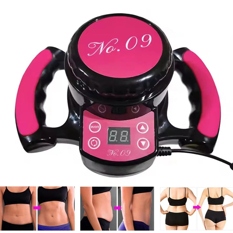 New Handheld Fitness Inner Roller 360 Vibrating Massager Cellulite Reduce Muscle Relax Butt Lift Body Shapping Slimming Machine