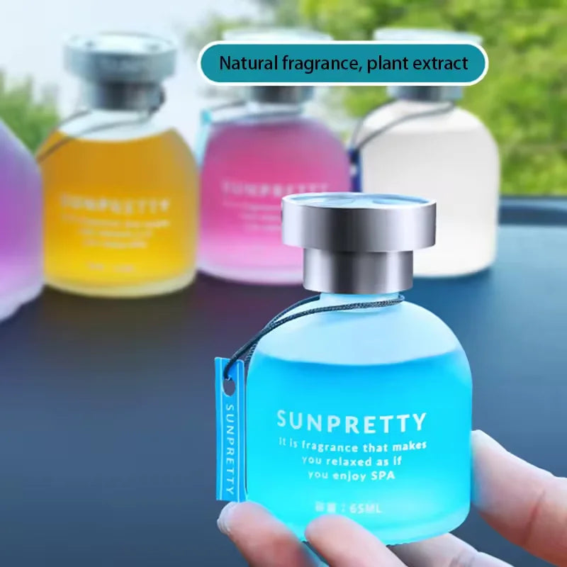 New Update Car Perfume Air Freshener Safe Liquid Decoration Car Air Freshener Essential Oil Diffuser  Durable Deodorant Gel 65ml