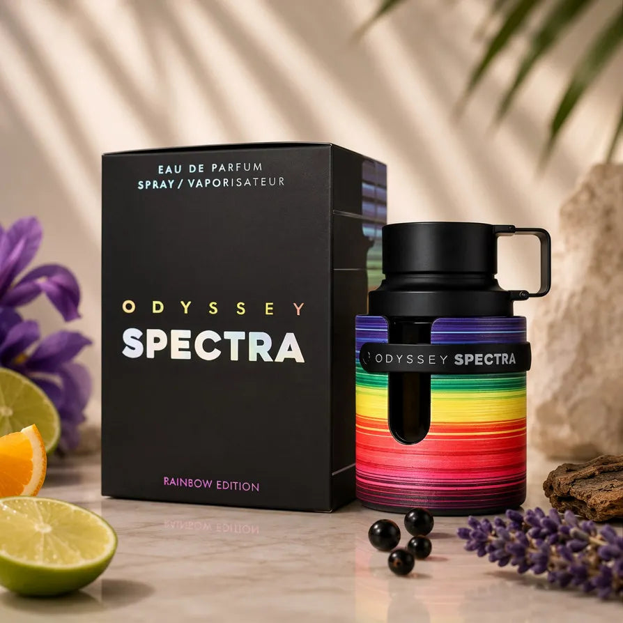 3.4Oz Arab Odyssey Perfumes Man Woman Arabic Lasting Fragrance Body Spray Dubai Unisex Parfum Fragrant Notes Men Gift