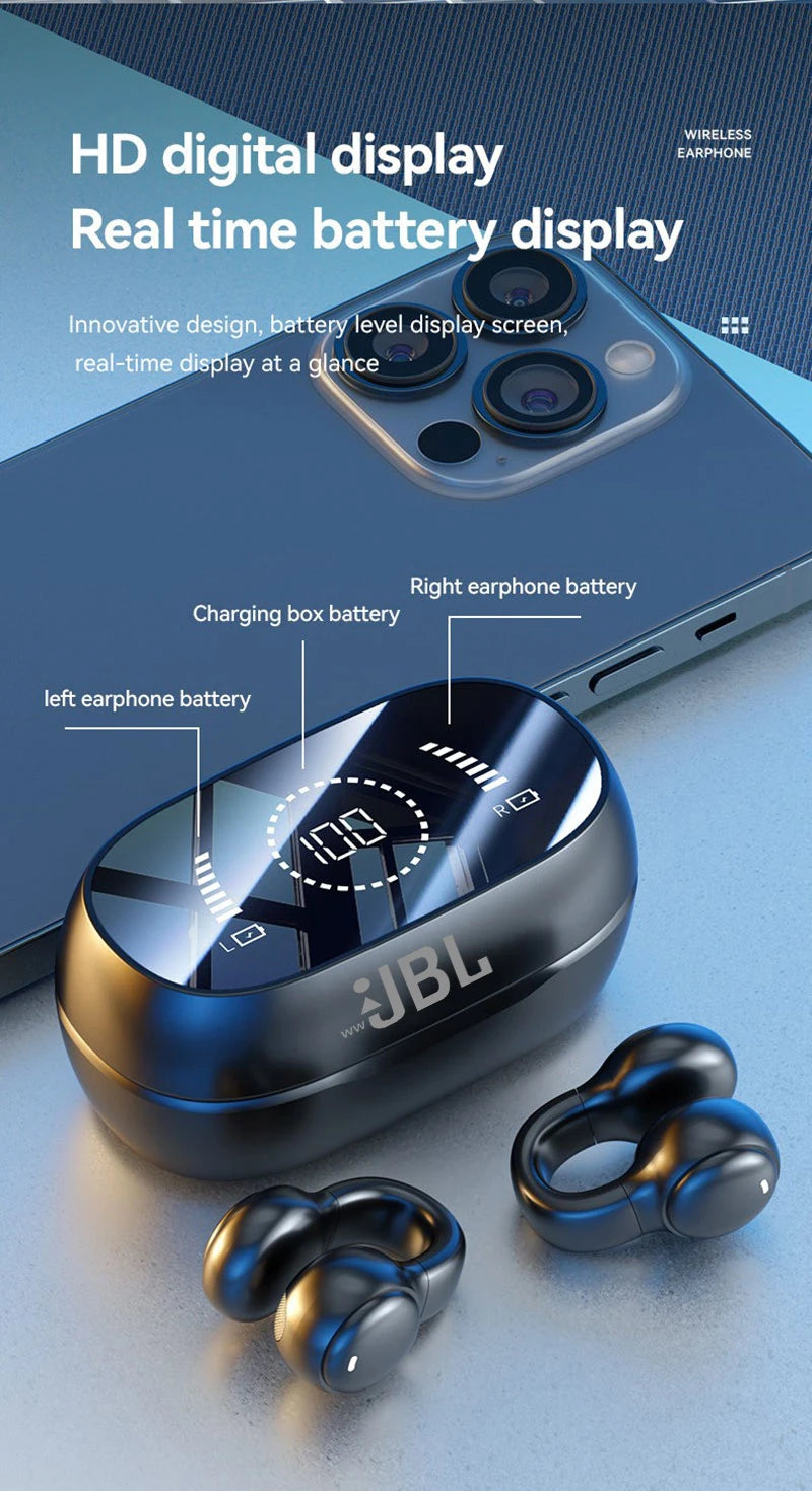 Wireless Bluetooth Earbuds M47 Headset Charging Noise Reduction Earphones for Xiaomi IOS Android Headphones Sport With Mic Free