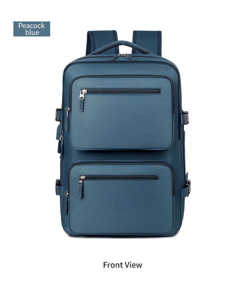 Large Travel Backpack for Women Men Cabin Bag Multifunctional Airplane Waterproof Backpack with USB Charging Anti-Theft Backpack