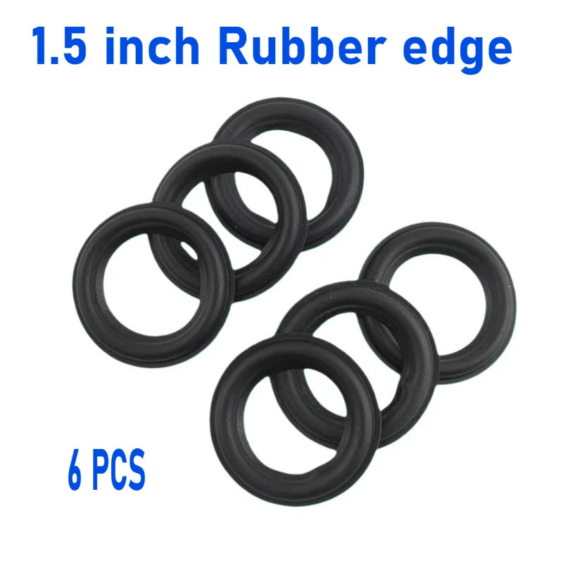 6pcs1.5 inch 39mm Rubber Edge Speaker For JBL Harman Loudspeaker Rubber Surround Full Range Bluetooth  Repair Parts
