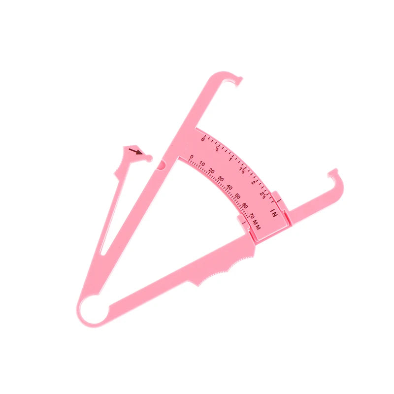 80mm Body Fat Caliper Adipometer Skinfold Measurement Slimming Lose Weight Body Fat Measure Tester Fitness Beauty Health Care