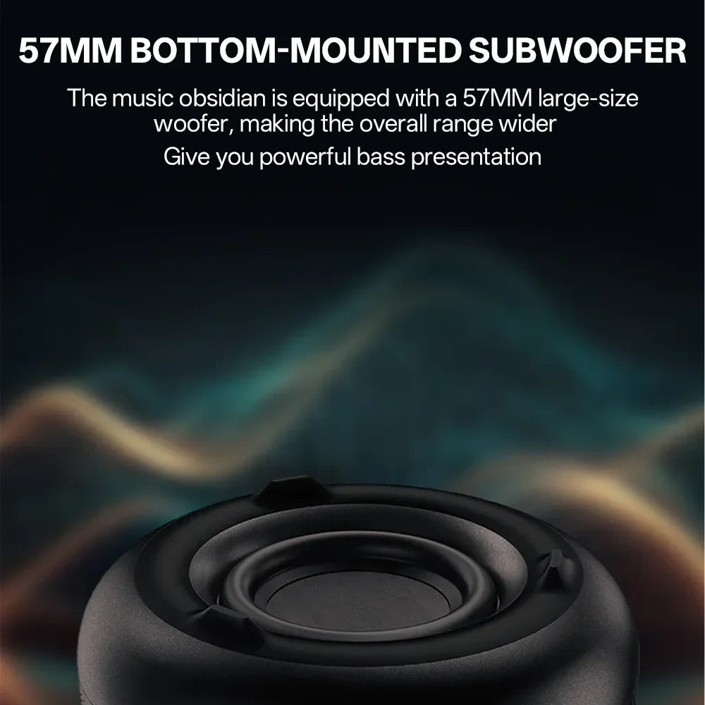 Portable Wireless Soundbar Bluetooth 5.3 Home Theater Speaker Subwoofer Hi-Fi Acoustic Breathing Lamp for Android IOS