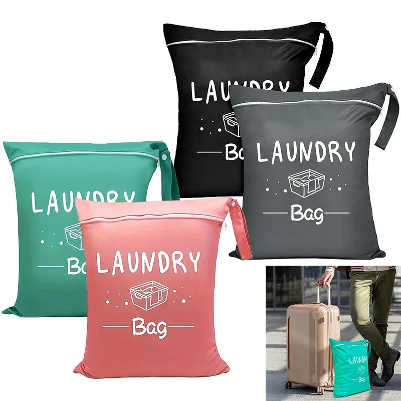High Density Laundry Bag Outdoor Travel Clothes Shoes Storage Bag Waterproof Durable Washing Bag Fitness Dirty Clothes Pouch New
