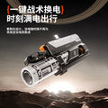 10000mah power bank with replaceable battery fast charging power bank with cable detachable mecha style mobile power bank