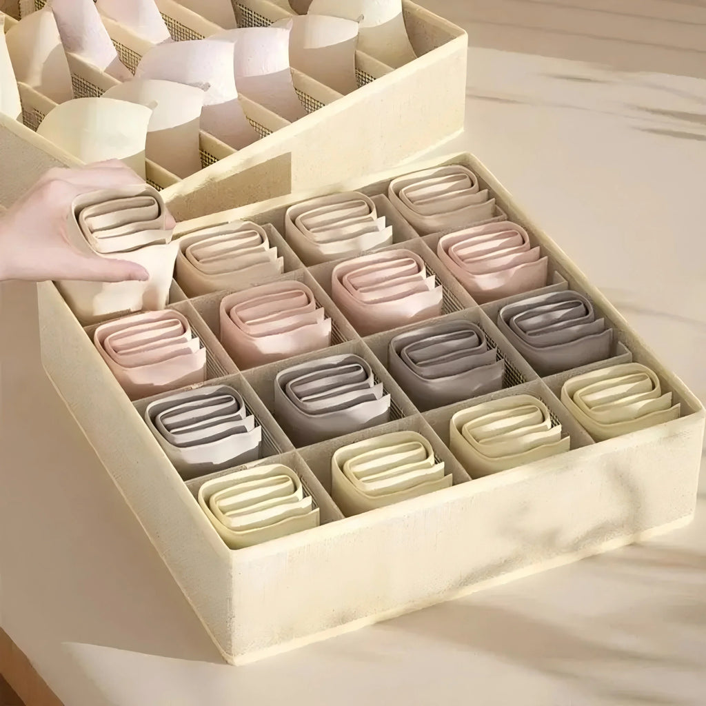 Cabinet Underwear Organizer Drawer Clothes Organizer Boxes Closet Organizer for Underwear Bra Socks Underpants Storage Organizer
