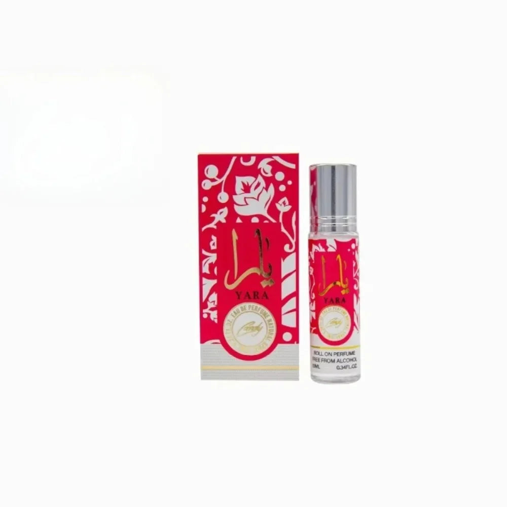 2026 New YARA Arabic Roll On Perfume Oil Portable Mini Rollerball Long Last Sweet Floral Fruity Aroma Travel Size Perfume Gift