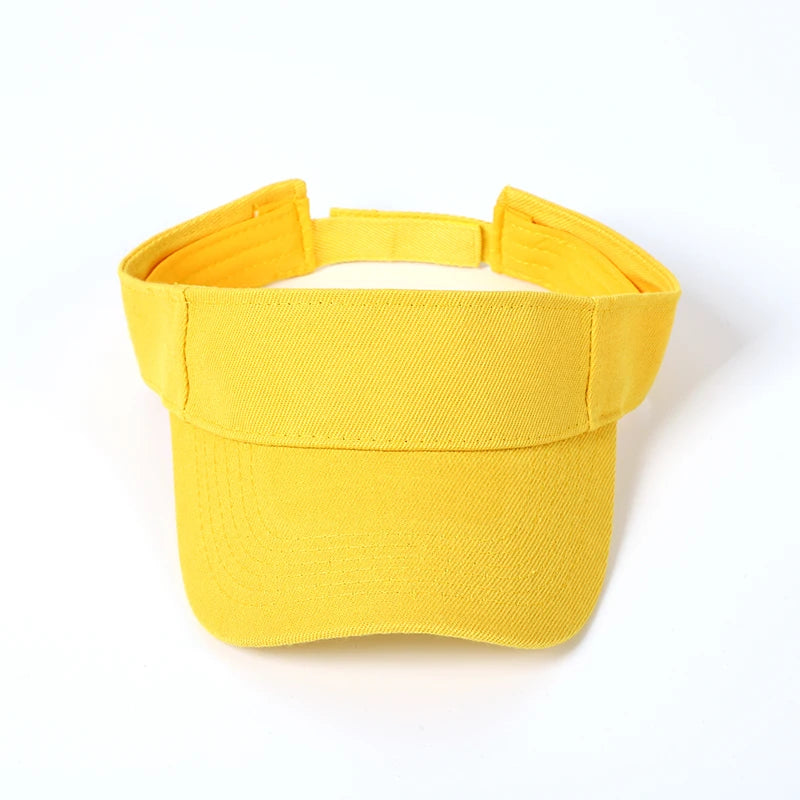 Sun Hat Women Baseball Cap Summer White Sun-Proof Caps Empty Top Visors Seaside Outdoor Sport Tennis Golf Hat
