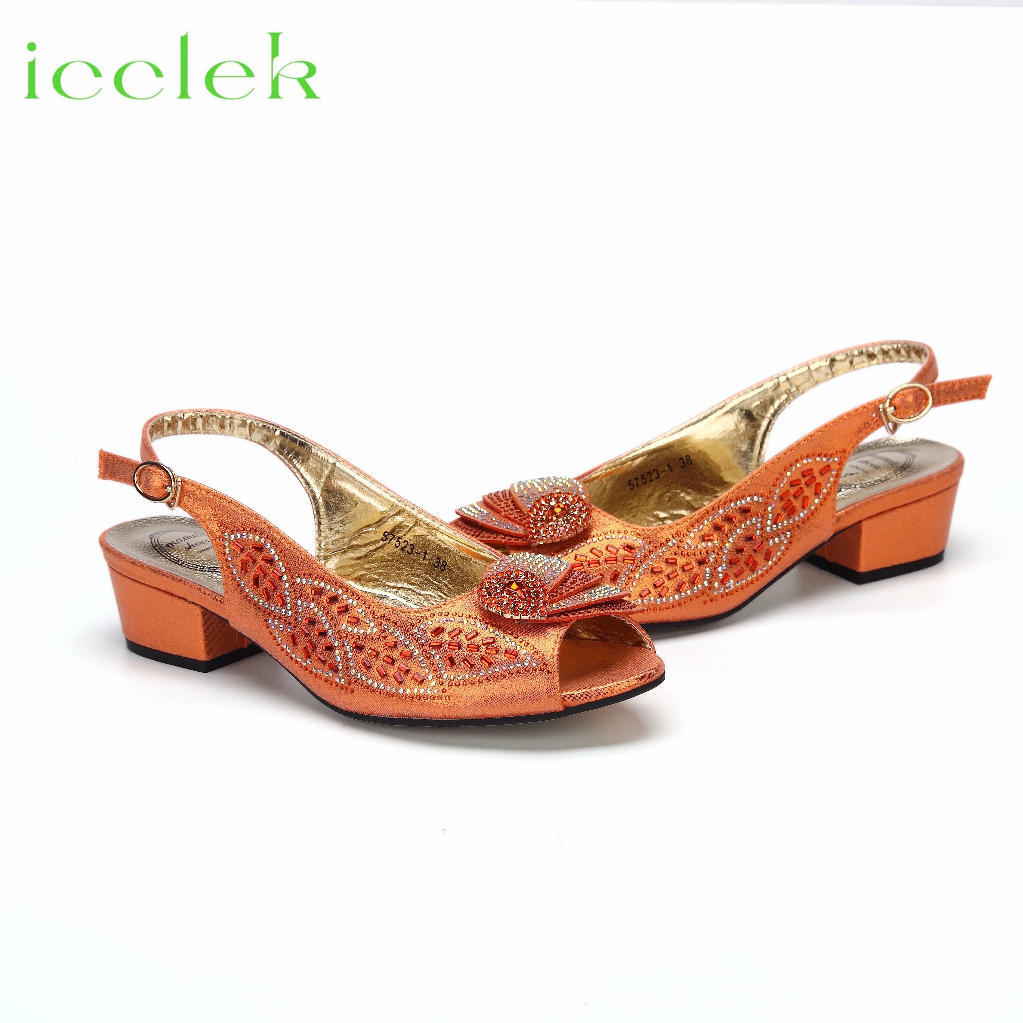 New Arrival Purple Color Women Peep Toe Sandals Shoes Matching bag Set For Mature Offices Ladies in Dress