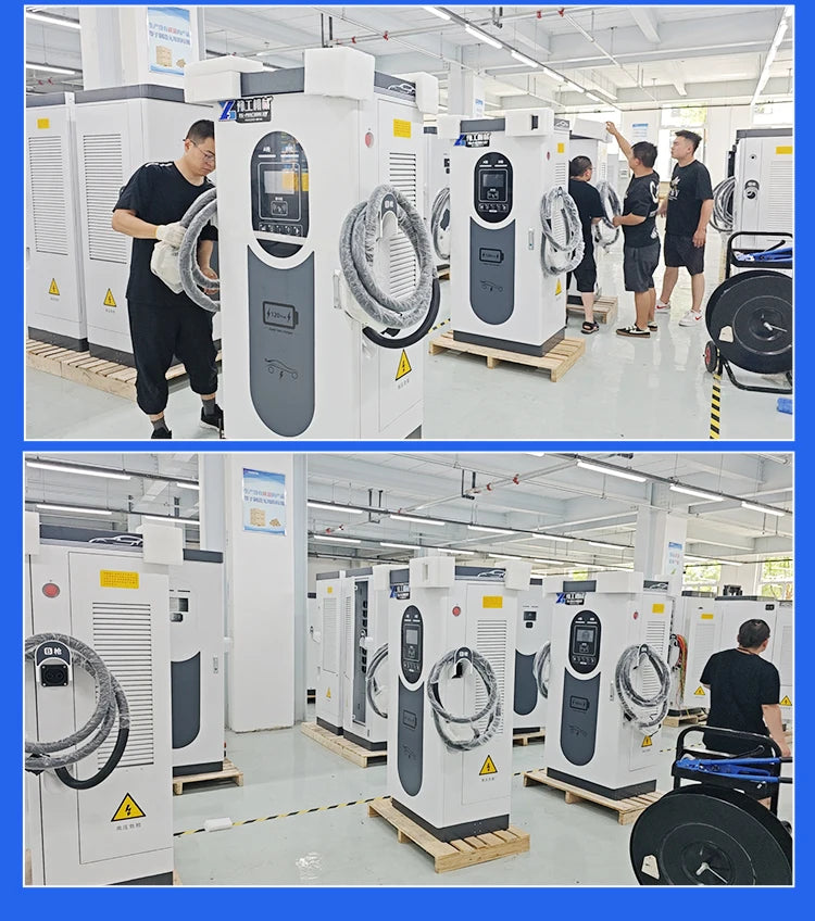 Portable EV Charger Type 2 Electric Car Charging Cable Adjustable Amperage Smart EVSE Equipment