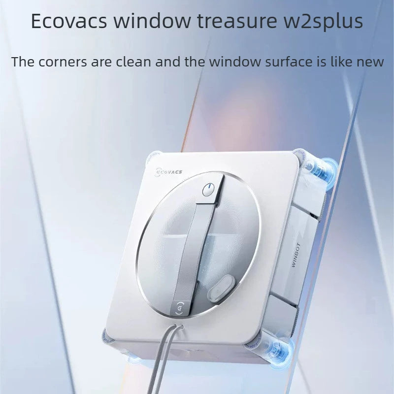 ECOVACS W2S PLUS Window Cleaning Robot Multi functional Automatic Electric Window Glass Cleaner Smart Cleaning Machine