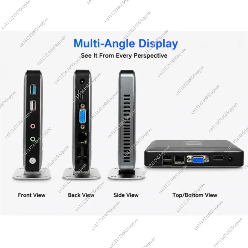 Mini PC J1800 Low Power Thin Client ITX Microcomputer Dual Core Portable Industrial Energy Saving
