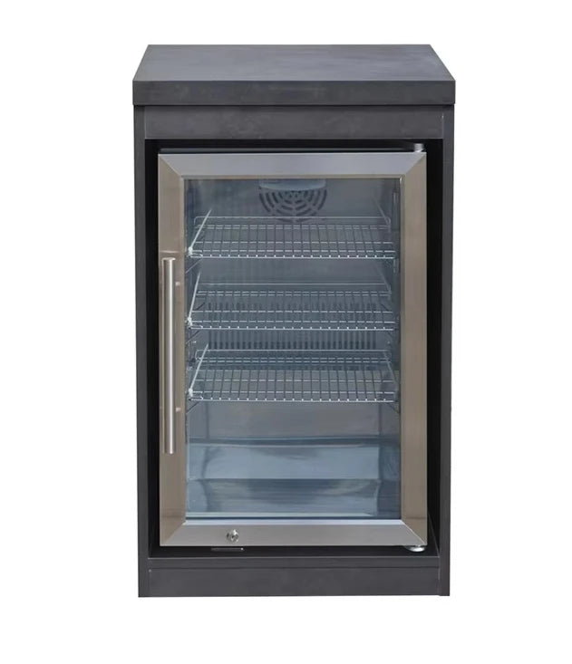 Custom Modular Outdoor BBQ Backyard Kitchen 304 Stainless Steel Outdoor Kitchen Can Assemble Freely Sink Refrigerator