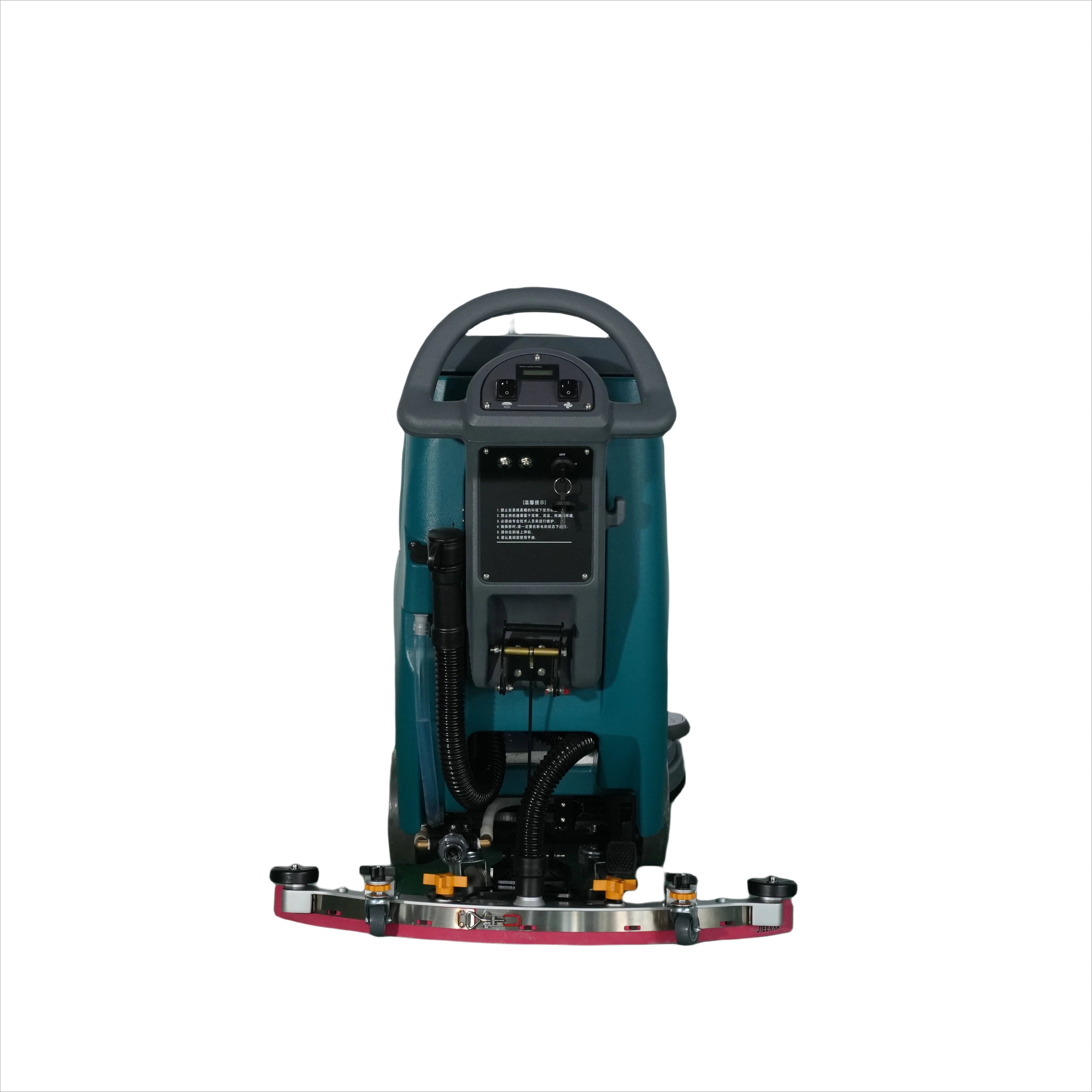 New 510MM Industrial Carpet Cleaner DC 24V Walk-Behind High Efficiency Floor Scrubber Machine Hand Push Battery-Powered 24V