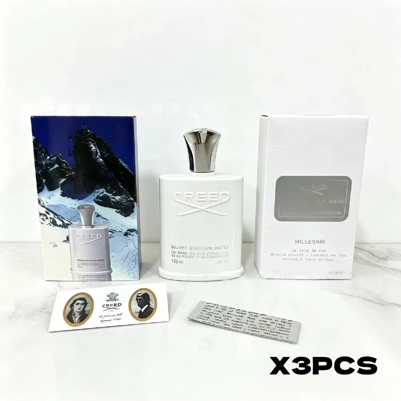 Creed Silver Mountain Water Eau De Parfum Vaporizer Top 100ml Parfum Perfumy Napoleon's Water Men's Perfume