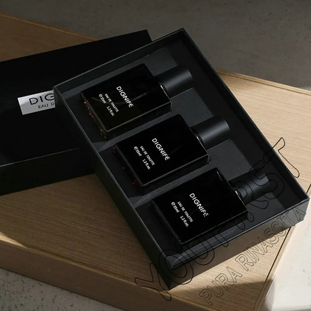 Brand Original Perfume Men Cologne 105ml Pheromone Parfums Homme Fresh Natural Man Fragrance Perfumes Hombre Gift Box 3Pcs Set