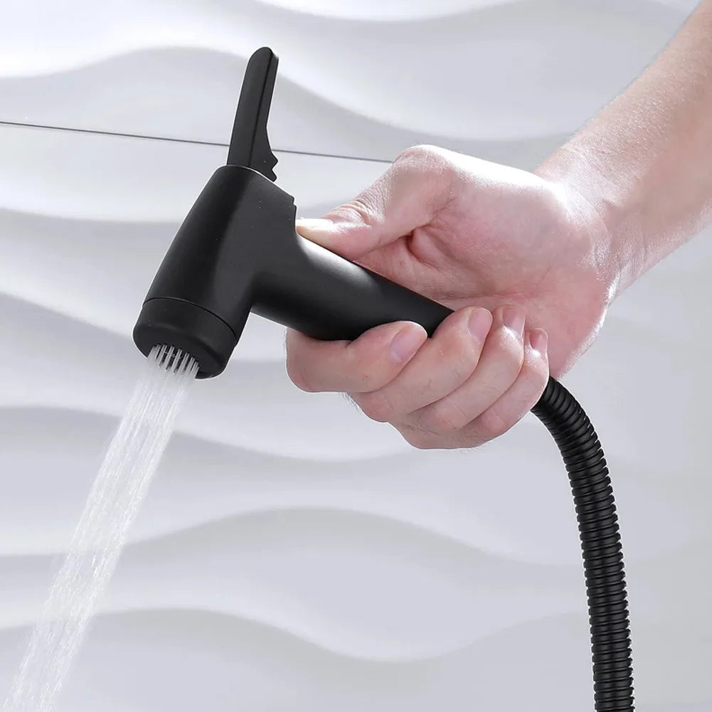 Toilet Douche Bidet Head Handheld Hose Spray Sanitary Shattaf Kit Shower Handheld Toilet Bidet Faucet Sprayer Shower Nozzle