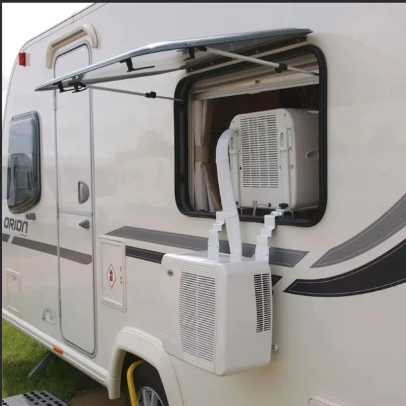 Por Air Conditioner With Cooling, Fan and Dehumidifying, WIFI Function RV air Conditioner Camp air Conditioner 5000 Btu