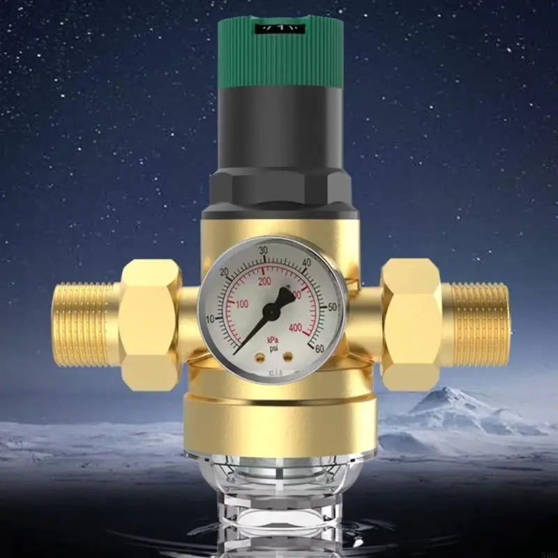 DN15/DN20 Adjustable Pressure Reducing Valves With Gauge and Screen Filter