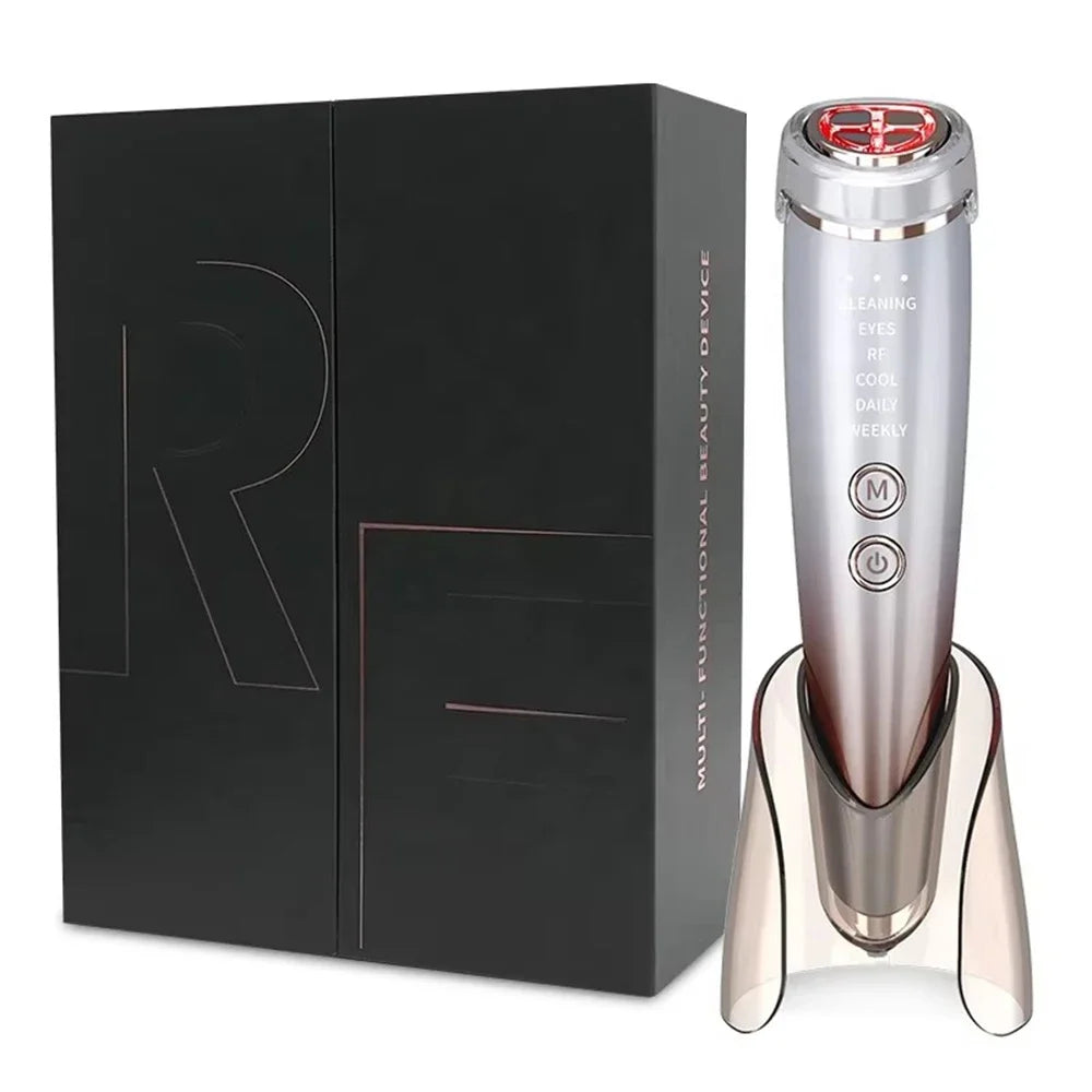 Home Beauty Instrument High Frequency Lifting Machine RF Face Massager Skin Care Tool for HIUFU Facial Lifting and Eye Tightenin