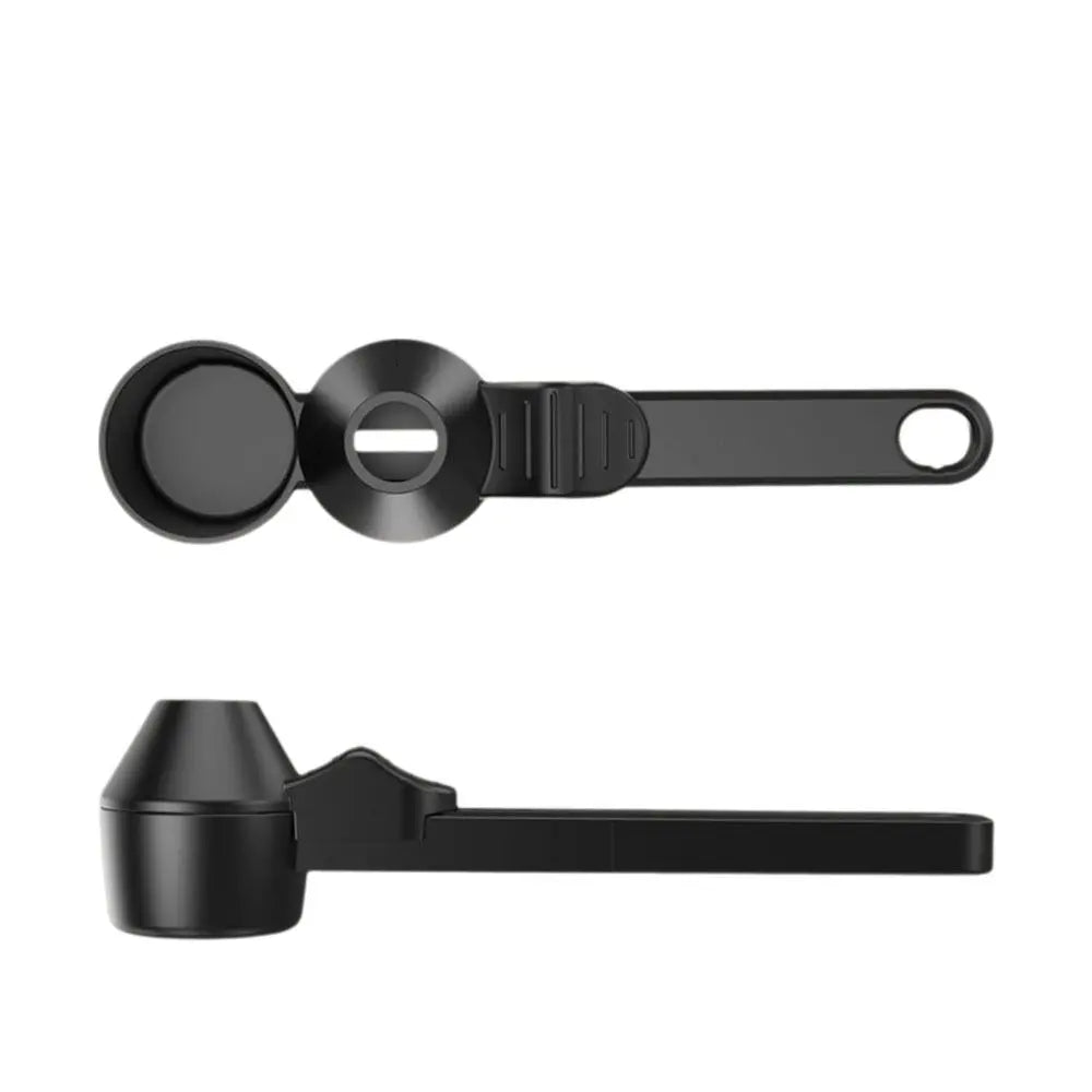 New No Spill Coffee Scoop Reusable Protein Powder Spoon Sliding Spoon Funnel for Milk&Supplements Kitchen Gadgets