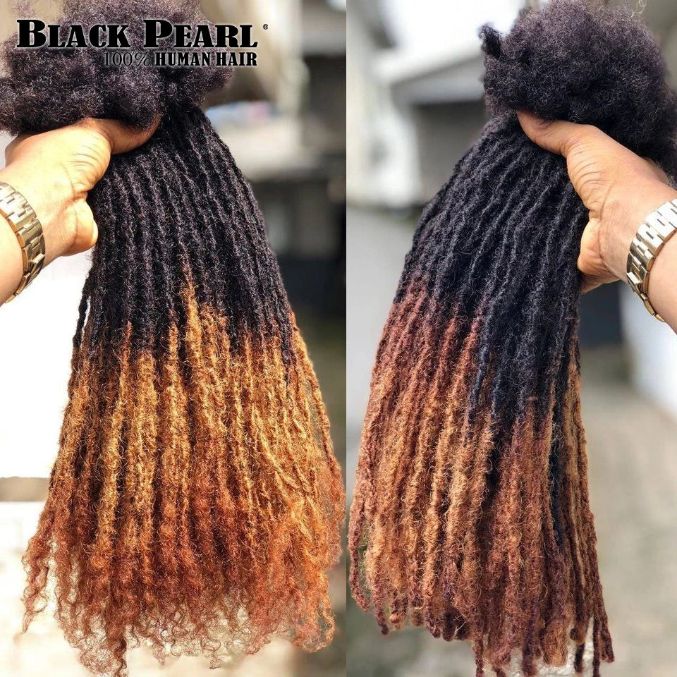 Human Hair Dreadlocks Loc Extensions Kinky Straight Wholesale Crochet Braids Brazilian Remy Hair Extensions 10 20 40 60 Strands
