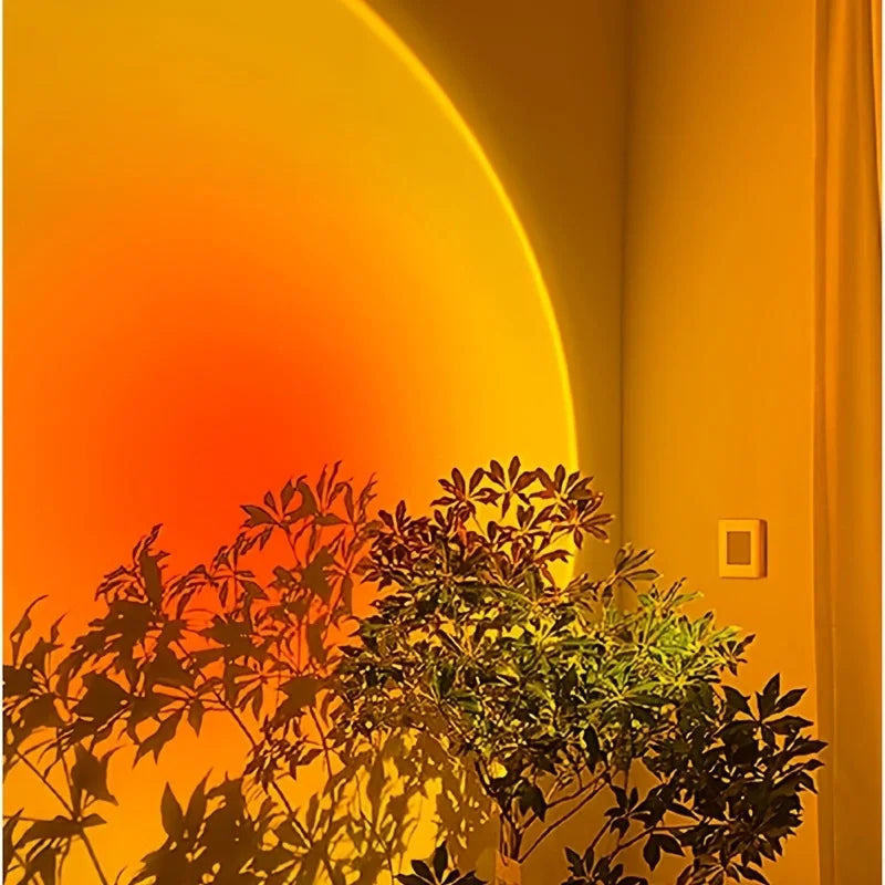 LED Sunset Lamp, Night Light, Sunset Projector, Photography Decorative Light, Birthday Gift