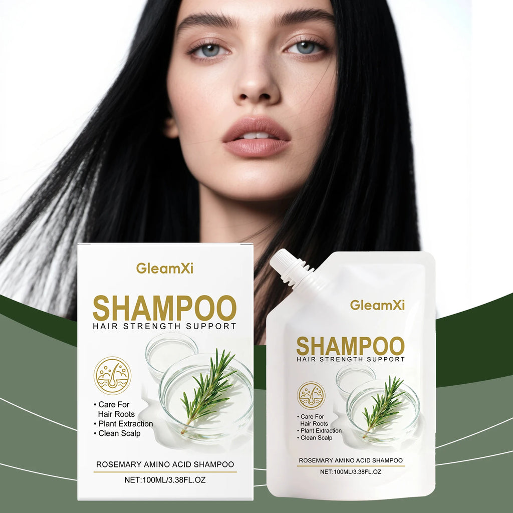 Rosemary Shampoo Amino Acid Volumizing For Oily Hair Scalp Care Thickening Frizz Control Shine Moisturizing Free Men Women