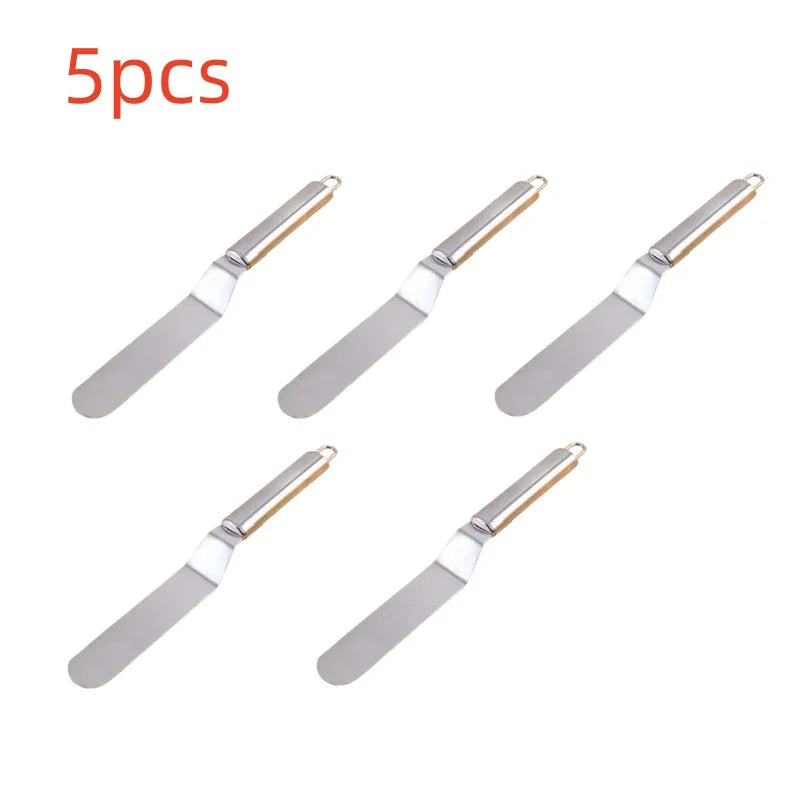 Portable Cream Spatula Cake Butter Accessories Kitchen Gadgets Cake Decorating Tools Stainless Steel  Baking  Pastry Tools
