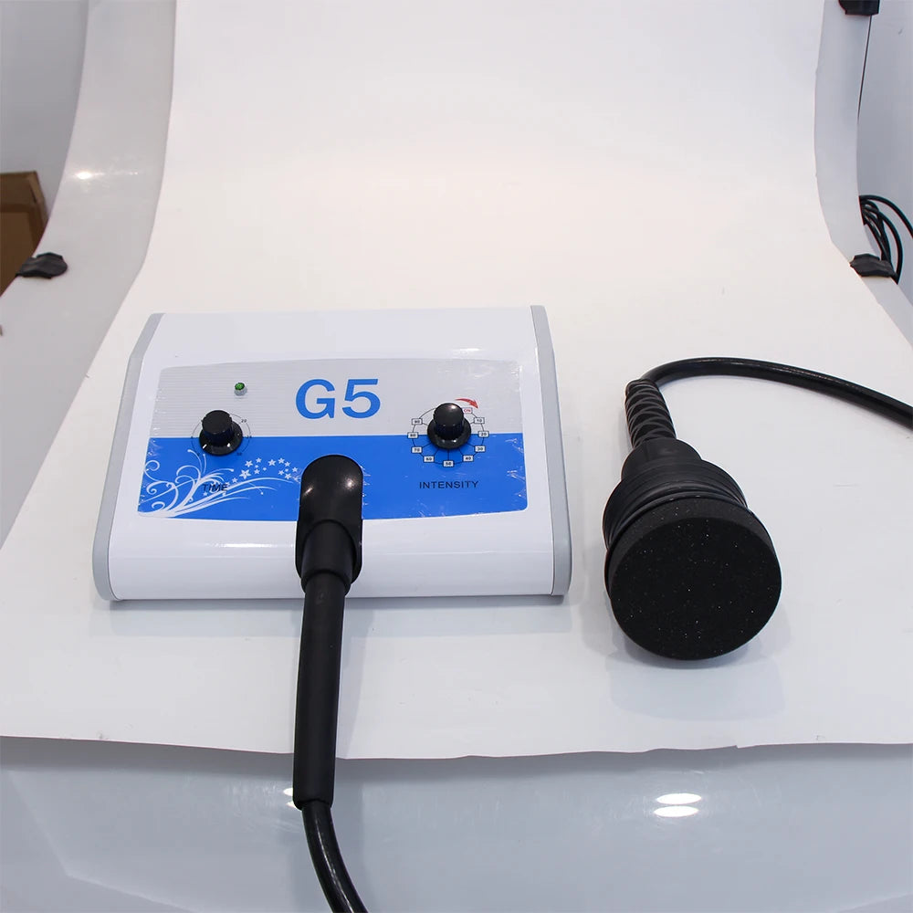 G5 Vibration Slimming Machine High Frequency Massager Fat Burning Body Shaping Vibrate Massage Anti Cellulite With 5 Tips Device