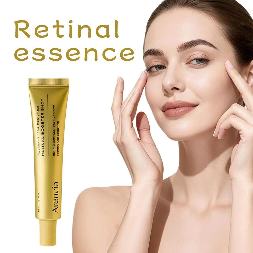 30ml Arencia Retinal Brighten Firming Boosting Moisturizer VitaminC Booster Shot Glutathione Face Eye Cream Day Night Cream Duo