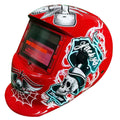 Solar Welding Facemask Auto Darkening Heat Insulation Head-mounted Large View Automatic Dimming Face Shield Arc Welding Helmet