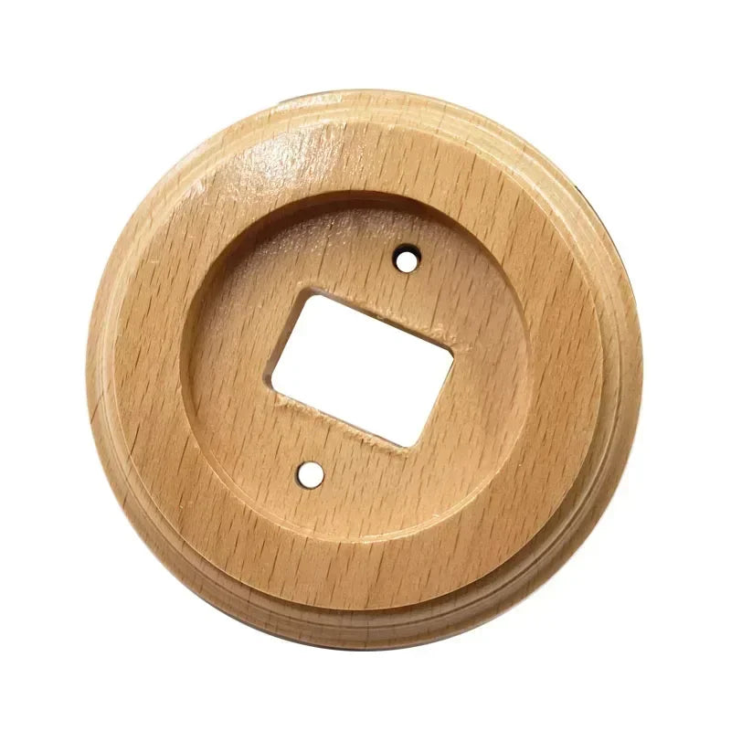 High Quality Retro Ceramic Round Toggle Switch 1 Ｗay 2 Way Control Wall Light Switch
